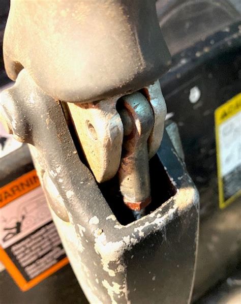 skid steer control handles sticky